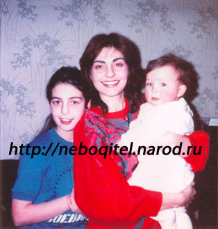 Марина с дочерьми